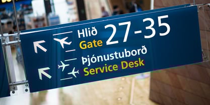 Frutiger Font Poster 4